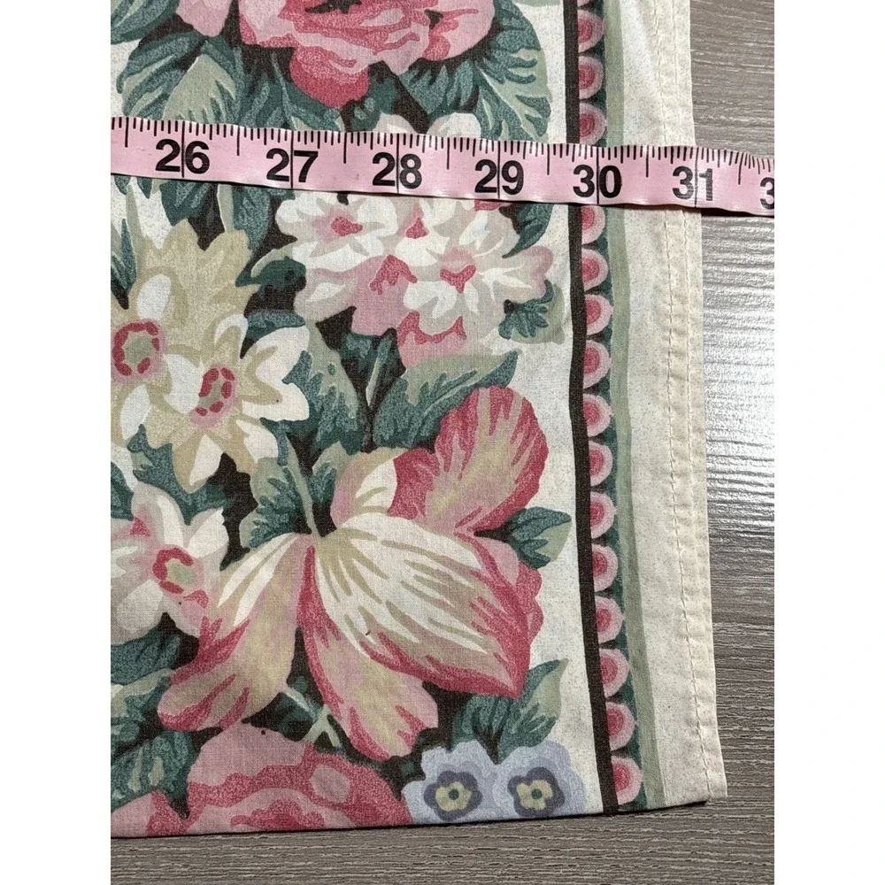 Vintage Floral Pillowcases‎ Pair Peony Wildflower Cottagecore Country Grannycore